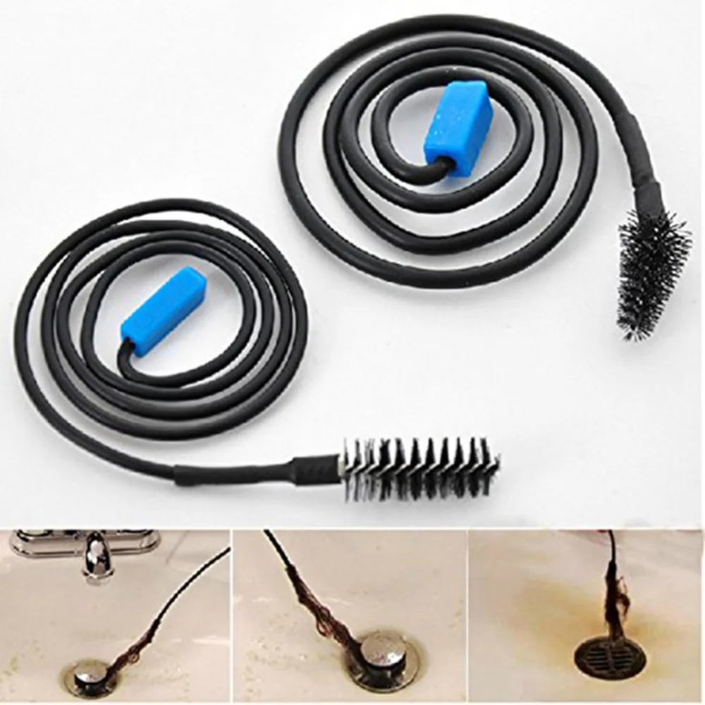 2pcslot new home cleaning accessories snake shaped unclog bathroom sink tub drain brush fast - How To Clean Bathroom Sink Drain 2pcslot new home cleaning accessories snake shaped unclog bathroom sink tub drain brush fast - How To Clean Bathroom Sink Drain