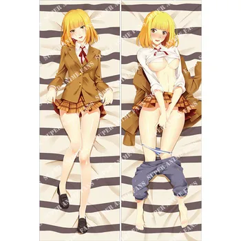 

Japanese Anime Prison School midorikawa hana Body Pillows Hugging Pillow Cover Case Decorative Pillowcases 2way