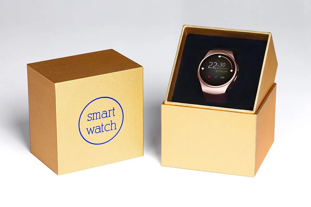 EXRIZU KW18 Bluetooth Смарт-часы телефон MTK2502C ips ЖК-монитор сердечного ритма Шагомер трекер умные часы Android часы для здоровья