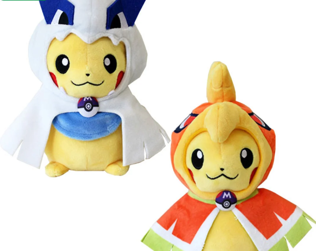 pikachu cosplay plush