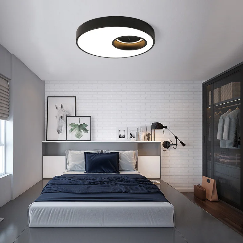 Nordic Round led Ceiling light Modern Minimalist Creative ...