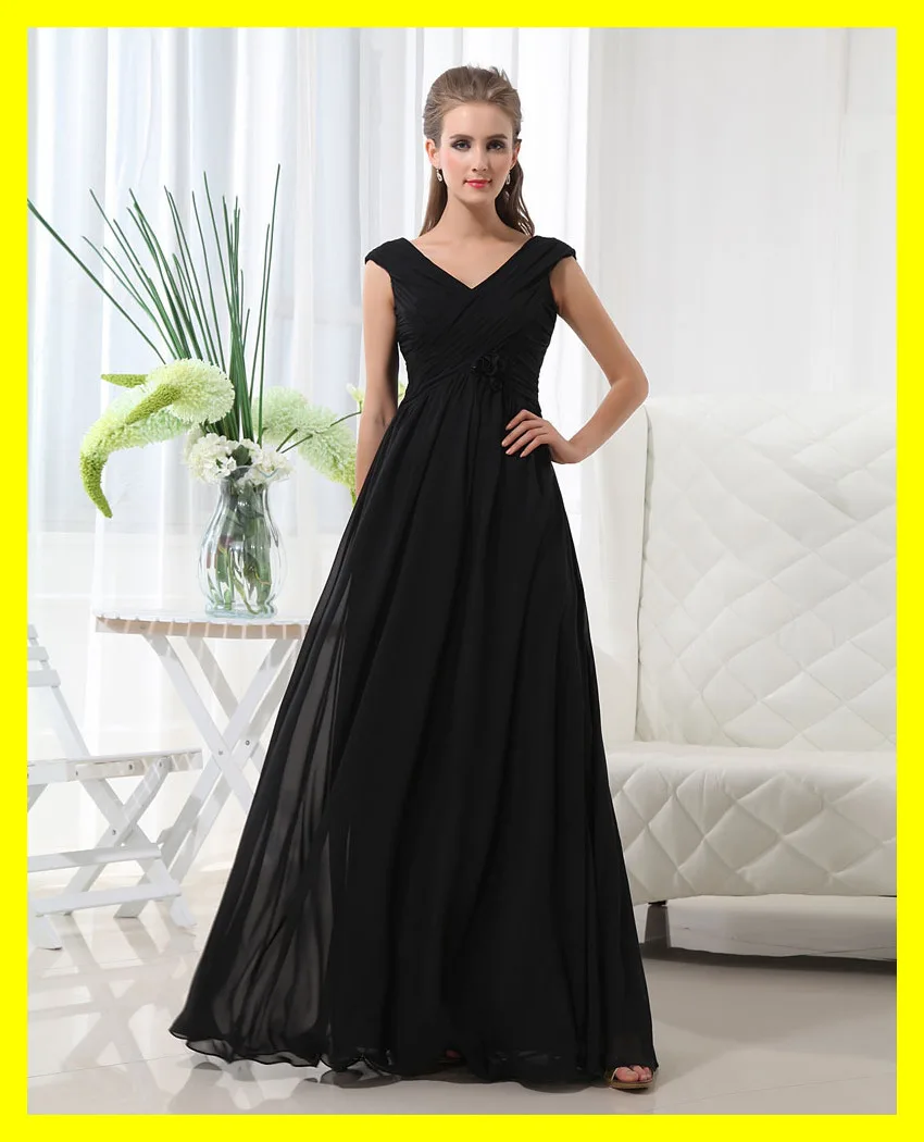 Tropical Bridesmaid Dresses Auckland Black Camo Flowy Adult V Neck