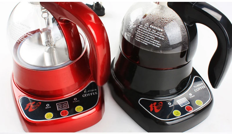 Household Coffee Maker Commercial Siphon Coffee Pot Cooking Machine Set Electric Glass Machine