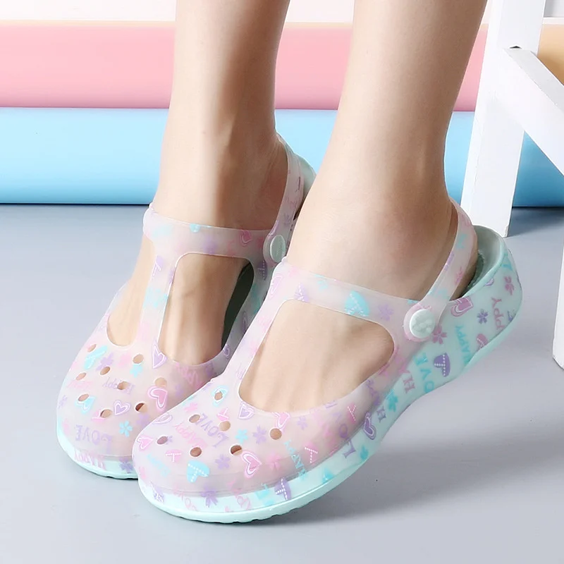 Hung Yau/Женская разноцветная садовая обувь; женская летняя стильная пляжная обувь; сандалии на плоской подошве; известный бренд для женщин; высокое качество; американский размер 8