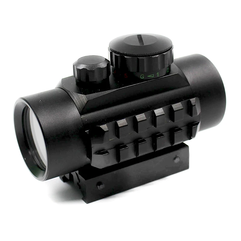 1x40RDYG الصيد نطاق التكتيكية الأخضر ريد دوت نطاق مع 11 مللي متر/20 مللي متر تتوافق السكك الحديدية للصيد بندقية مسدس هواء