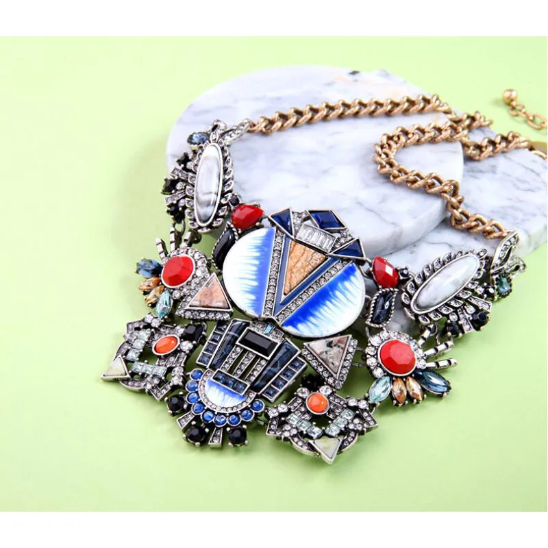 Напыщенные Big Drop ожерелье большой ожерелье|drop necklace|necklace dropdiamond necklace |