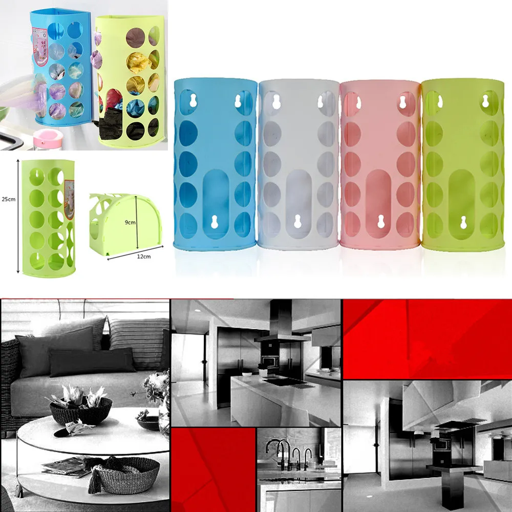 

Plastic Storage Box Organizer Garbage Bags Collection Box