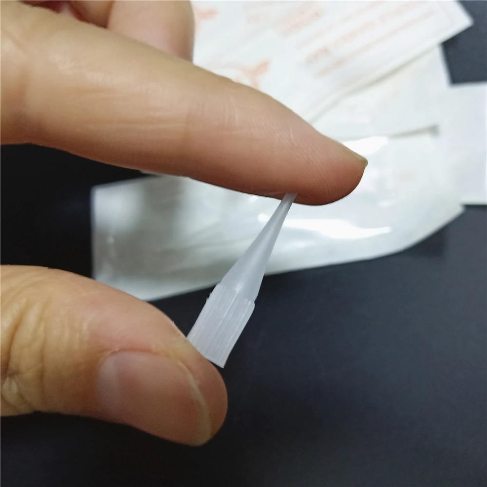Bico para Maquiagem Centímetros Pequenas Dicas Tatuagem Sobrancelha Agulhas Tampas Permanente Lábio Gigante Sol Máquina 500 Pcs 1rl 0.35 15 High Quality Beleza e saúde