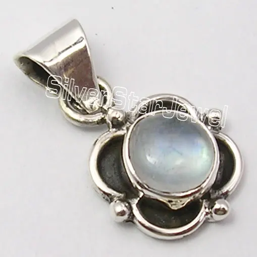 

Muiltiple Choices Chanti International Silver RAINBOW MOONSTONE Muiltistone NEW Pendant 2.3CM Variation