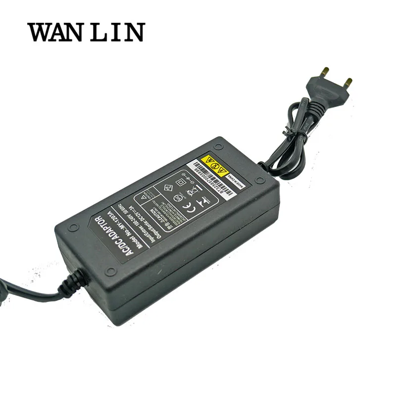 WANLIN EU Plug 12V3A AC 100 V-240 V адаптер питания DC 12V3A источник питания для CCTV AHD камеры ip-камеры DVR NVR 5,5 мм x 2,1-2,5 мм