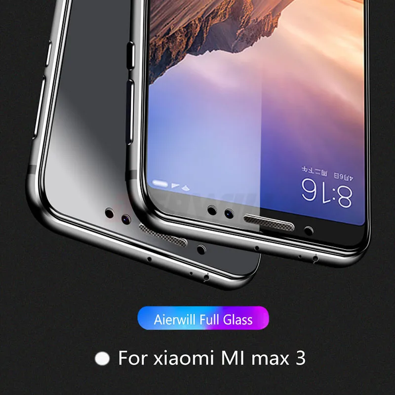 Защитное стекло закаленное для Xiaomi Mi Max 3|Защитные стёкла и плёнки| |