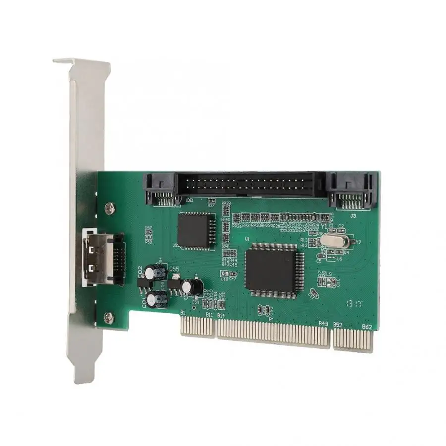 PCI SATA+ IDE Плата расширения Riser Card адаптер конвертер для ноутбука компьютер