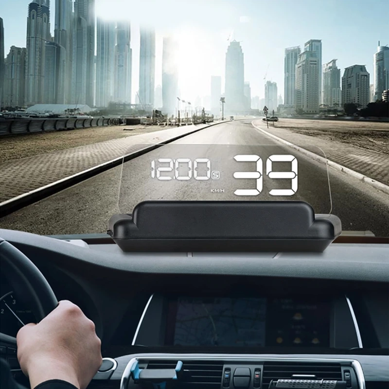 

Virtual image HD speed display T900 voltage abnormality / speed / fatigue driving reminder, speed travel display