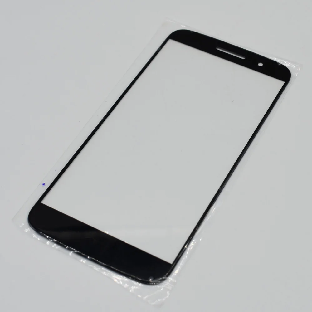 

Touch Screen Outer LCD Front Screen Glass Lens Cover For Motorola Moto M XT1662 XT1663