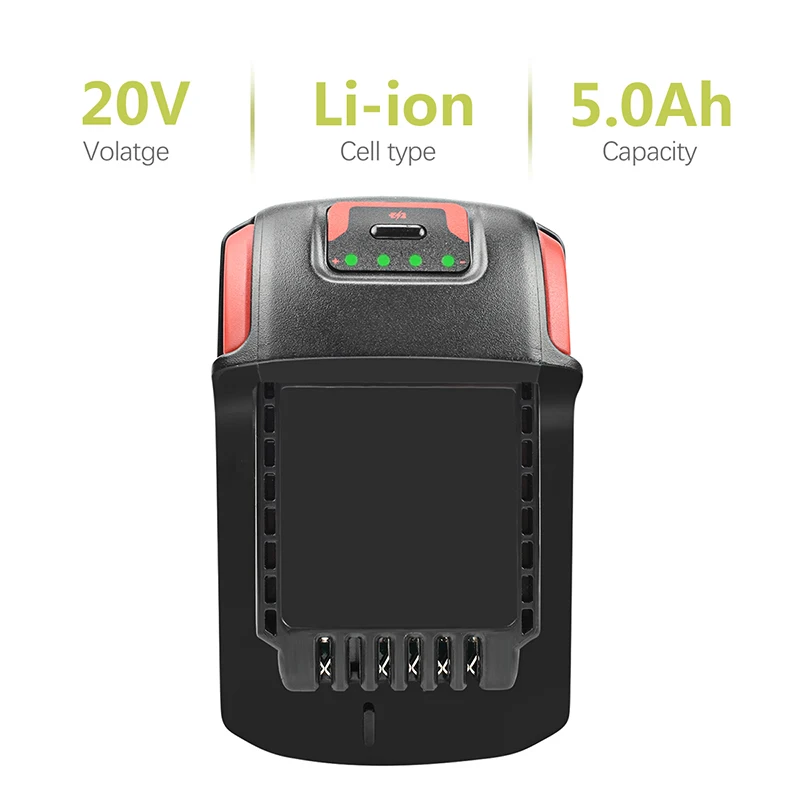 Bonacell 5000mAh литий-ионные аккумуляторы для BL2022 BL IQV20 20V 5.0A Ingersoll-Rand для всех инструментов IR IQV 20V