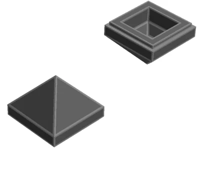 

Elements Brick Parts 22388 Slope 45 1x1x2/3 Quadruple Convex Pyramid Classic Piece Building Block Toy Accessory Bricklink JHH687
