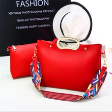 Free shipping 2016 new coloured ribbon handbag women is composite bag fashion shoulder bag