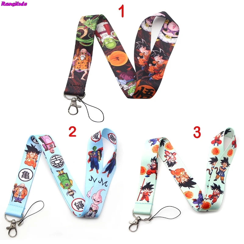 

Ransitute Dragon Ball cartoon comic multi-function mobile phone key strap rope lanyard neckband mobile phone decorative ribbon