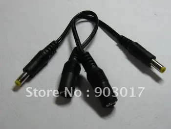 

DC Power Jack 5.5x2.1mm Female to 4.8x1.7mm Male Plug Cable 18cm 0.18m 80 Per Per Lot hot sale
