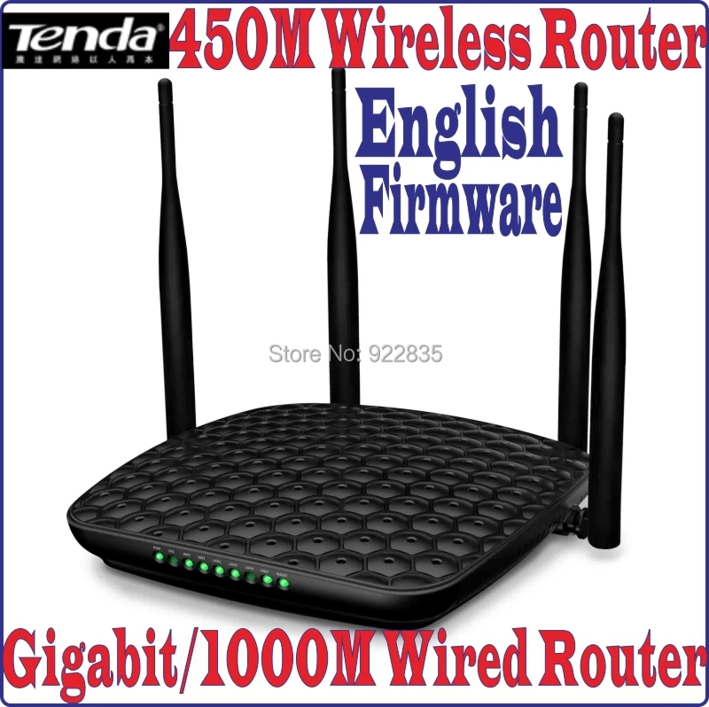 gaben ligevægt hundehvalp eng-firmware] Gigabit Wired Router 450mbps 450m Wireless Router Tenda Fh451  Fh450, Ap Universal Repeater Wds Bridge, Wisp - Routers - AliExpress
