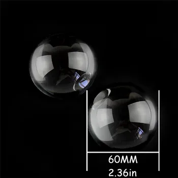 

10pcs 60mm70mm Clear K9 Crystal Half Ball Paperweight Crafts Quartz Sphere Fengshui Ornaments Home Decoration Figurines Souvenir