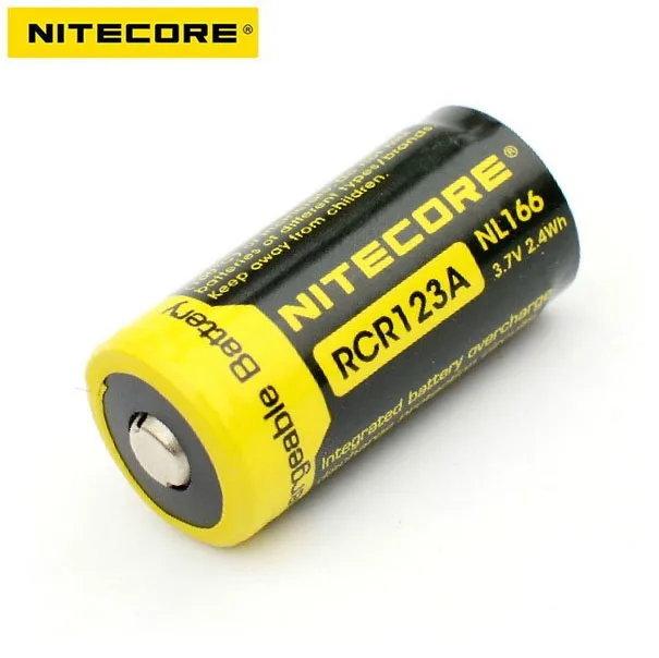Аккумулятор nitecore nl166 rcr123