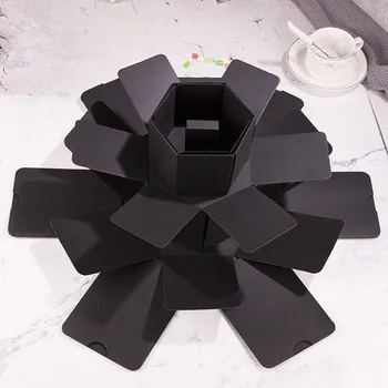 

13cm Creative Explosion Gift Box Love Memory Multi-layer Surprise DIY Album As A Birthday Holiday Anniversary Gift