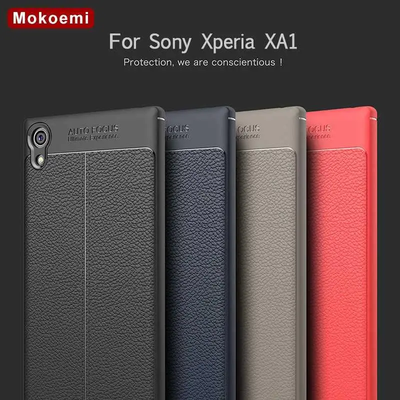 Mokoemi модные личи шаблон защита от ударов мягкая 5 0 &quotдля Sony Xperia XA1 чехол для Ультра