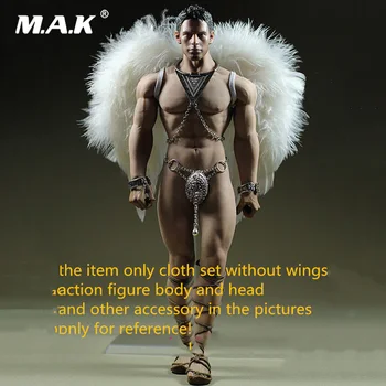 

In Stock 1:6 Scale Male Figure Clothes Set Sexy Devil Angel Suit Model for 12" Phicen M34 Male Muscular Action Figure Body