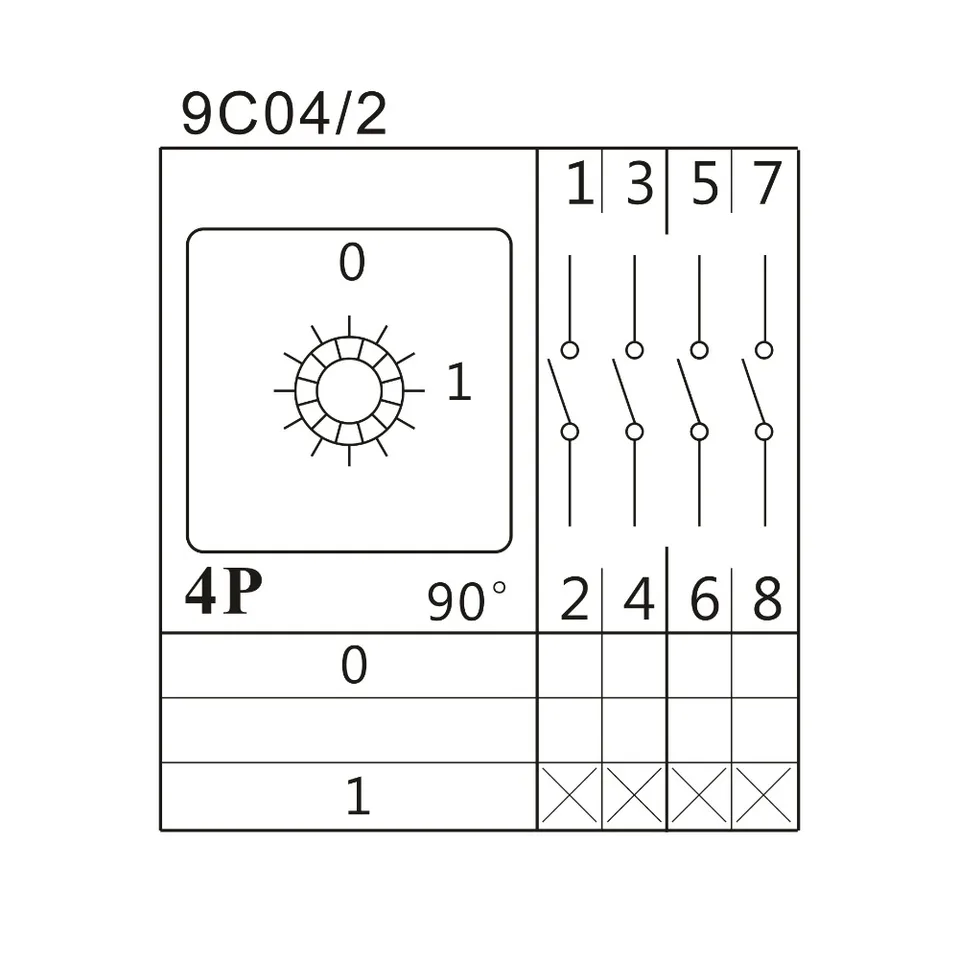 Cliquez sur CL019 Metal Clad 4 Gang 2 Way 10 Amp Interrupteur De Lumière /& Arrière Boîte industrielle