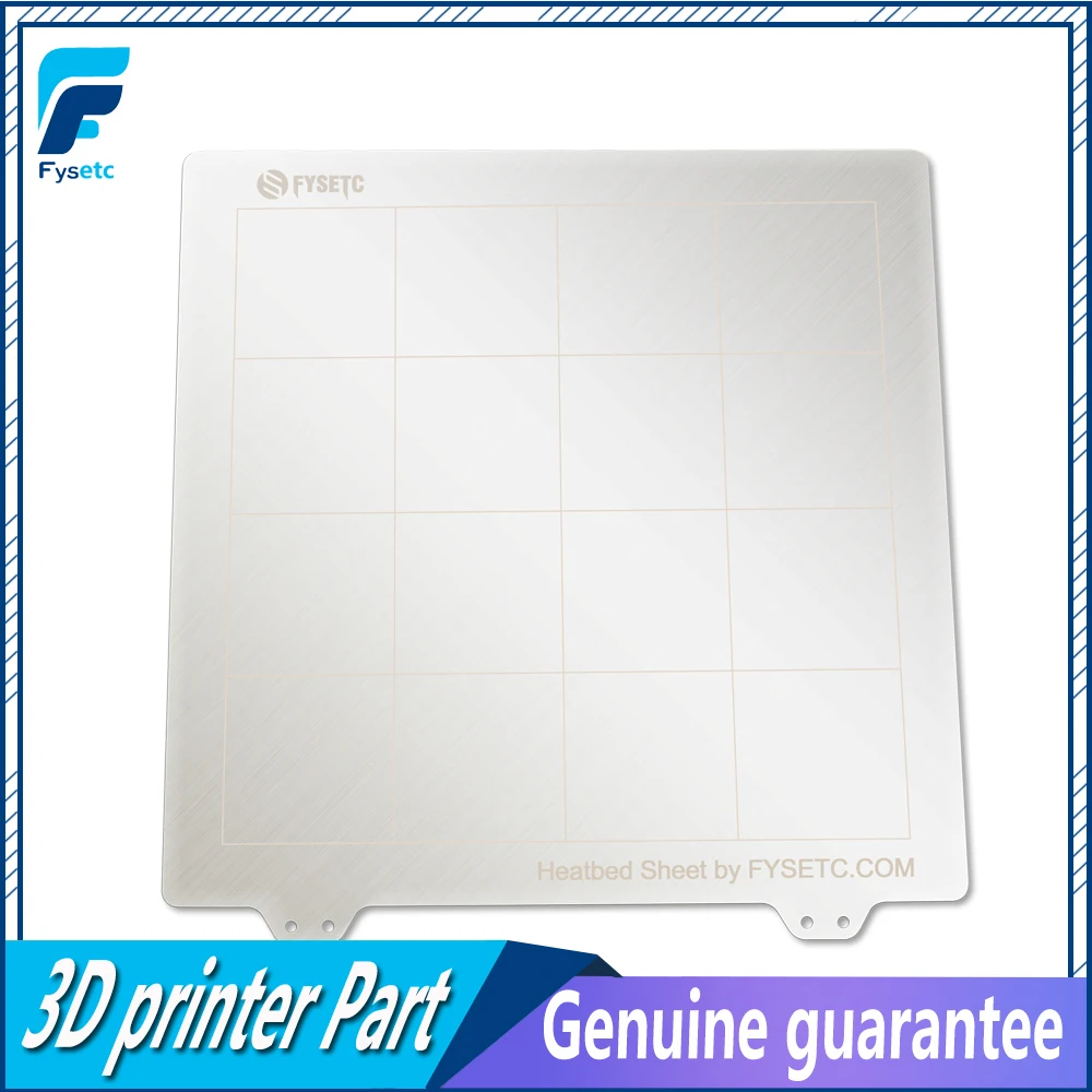 Artificial da Folha de Aço da Mola Peças da Impressora Flexível para Ender-3 Modelo Peça 3d 1 235*235mm Cr-20 - Imagem 4