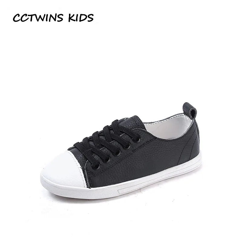 

CCTWINS Kids Shoes 2019 Spring Girls Genuine Leather Trainer Children Fashion Casual Shoes Babys Boys Sport Sneakers FC2462