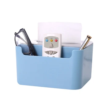 

Home Desktop Cosmetic Storage Boxes Plastic Napkin Storage Baskets Bathroom Cosmetic Make ups Jewelry Sundries Storage Basket