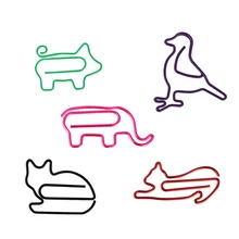 

Animal Clip mixed Colors Paper Clip Cartoon design paperclip Large Sized cat Paper Clip