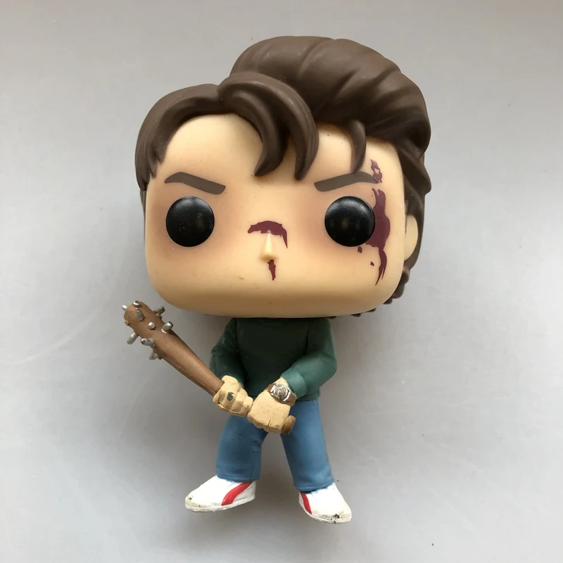 Эксклюзивный оригинальный Funko pop Stranger Things - Steve Vinyl фигурка Коллекционная модель