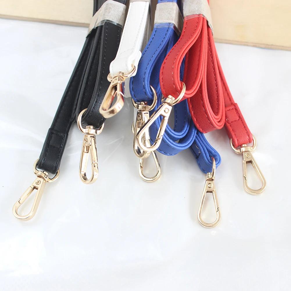 

120cm Bags Strap Adjustable Handbag DIY Handle Strap Belt Buckle Shoulder Bag Accessories Leather PU Red Hot Belts Strap