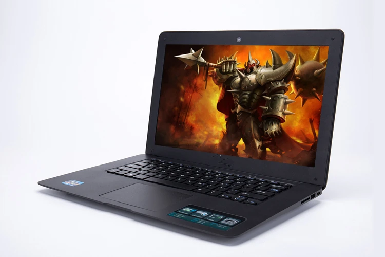 

DeeQ 14 inch Laptop Free usb light earphone intel Win10 8 7 OS removable battery Multi language OS Keyboard computer