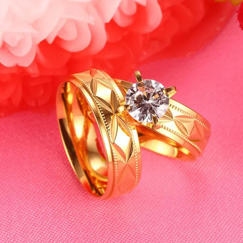 Womens Fashion Jewelry Ring Premium Grade High Quality Stainless Steel Purple Cubic Zirconia CZ by Classy Not Trashy®