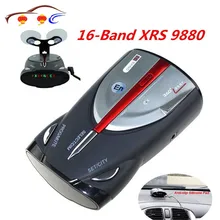 2021 12v 16-band cobra xrs 9880 laser anti radar detector de carro 360 anjo display led suporte voz inglês e russo