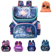 High quality 15models Children School Bags Butterfly Boys School Backpack Girls Orthopedic Waterproof Schoolbag Mochila Infantil