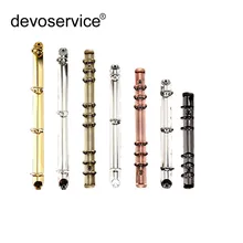 A4 B5 A5 A6 285 240 красочные металлический винтовой зажим для бумаги с отрывными листами Нержавеющая сталь папка с файлом дневник зажимы зажимное кольцо