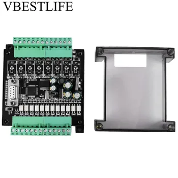 

DC 24V PLC Controller Regulator Module Industrial Programmable Logic Controller Control Board w/Case