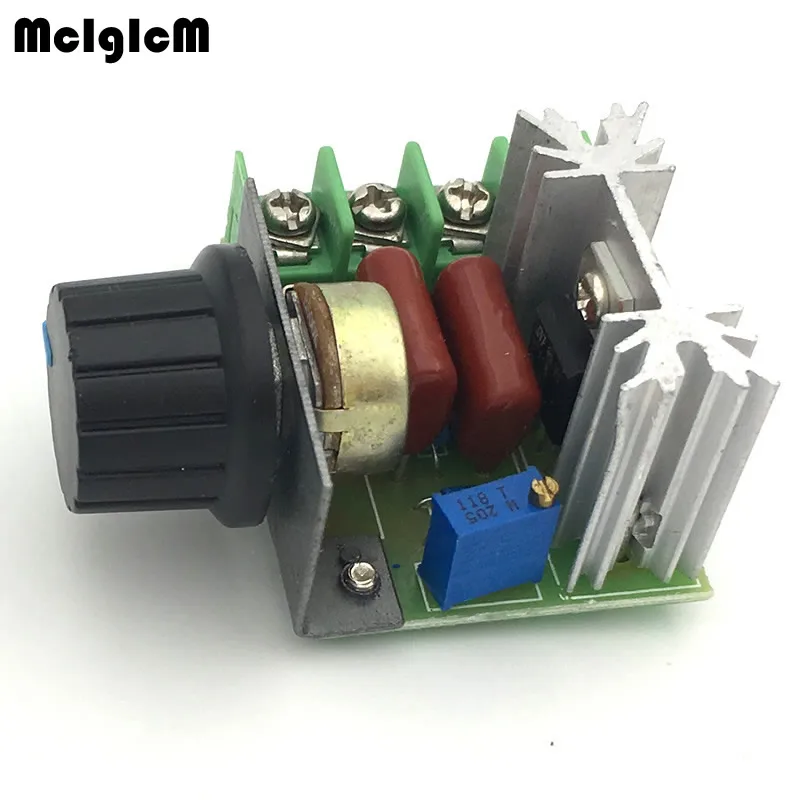 

2000W 220V SCR Electronic Voltage Regulator Module Speed Control Controller