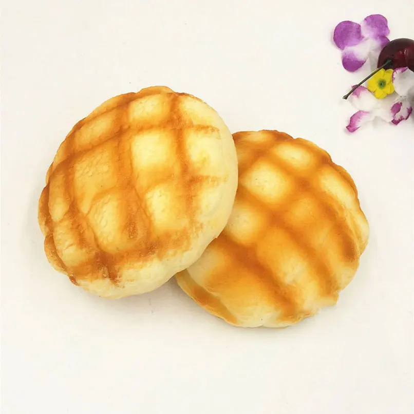 Jumbo 10CM Squishies Antistress Pineapple Simulation Bread Kawaii Charms Slow Rising Squeeze Soft Scented Toy Decompression | Игрушки и