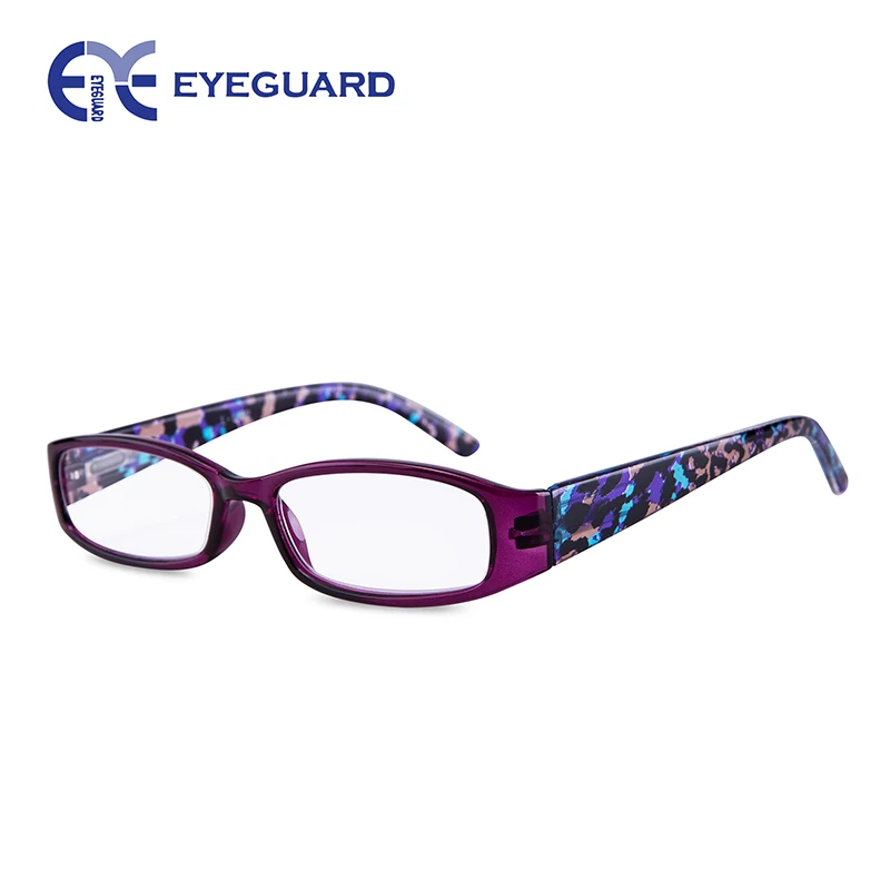 Tanie EYEGUARD okulary do czytania 4 pary jakości wiosna zawias stylowy Leopard zaprojektowany damskie okulary do czytania 4 kolory