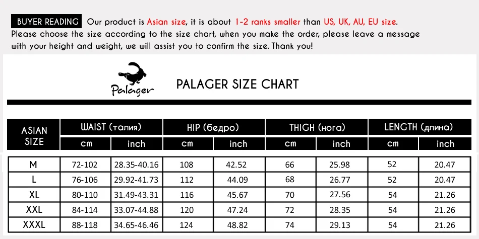 size chart Q