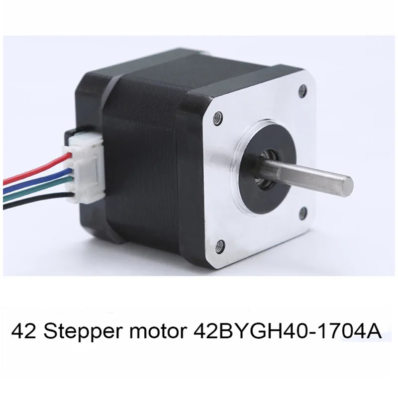 42 шаговый двигатель/1.7A 0. 45нм/42BYGH40/12V/гравировальный станок/шагового привода/3D