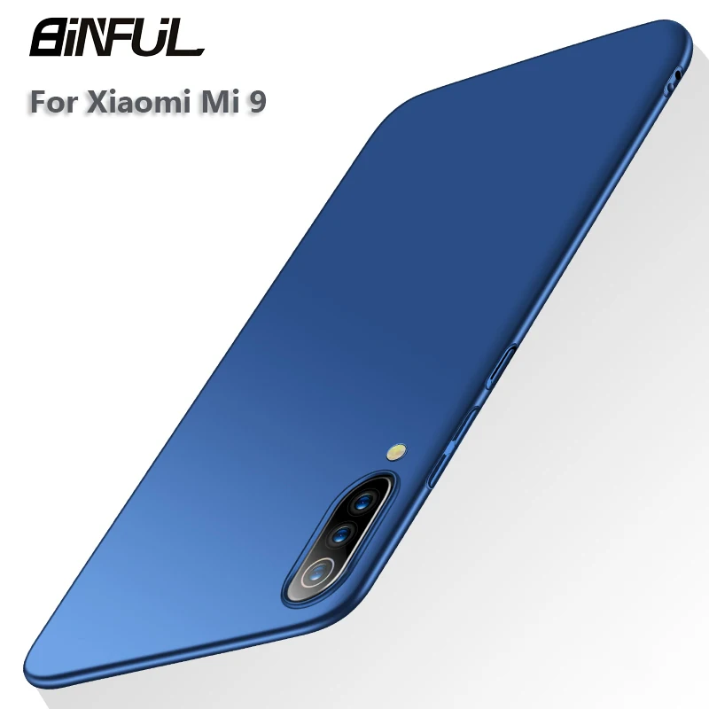 

Xiaomi Mi 9 Case Cover Business Ultra Slim Hard PC Back Cover For Xiao Mi 9 Mi9 Case Phone Coque Funda