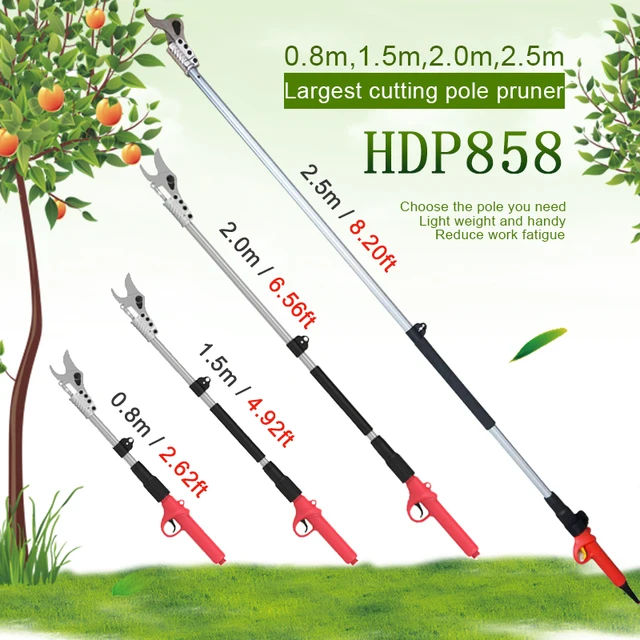 High tree pruner telescopic (35mm cutting light long arm pruner )in