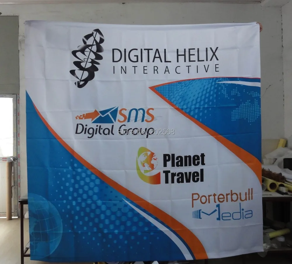 

Large Format Dye Sublimation Printing Fabric Banner(Max width=300cm)